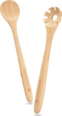 Produktbild von REISHUNGER Bambus Spaghettilöffel 2er Set, Küchenhelfer, 32cm