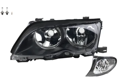 Produktbild von Scheinwerfer passend für BMW 3er E46 09/01- 02/05 Links Leuchtmittel Blinker 63127165769 63126910955 6910955 7165769 63136914199 6313716584 Johns