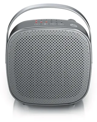 Produktbild von Brandson Heizlüfter 1500W, Keramik-Heizlüfter, energiesparend, leise, Überhitzungsschutz, Automatische Abschaltung, Umkippschutz, 2 Heizstufen, Thermostat, Überhitzungsschutz, Grau