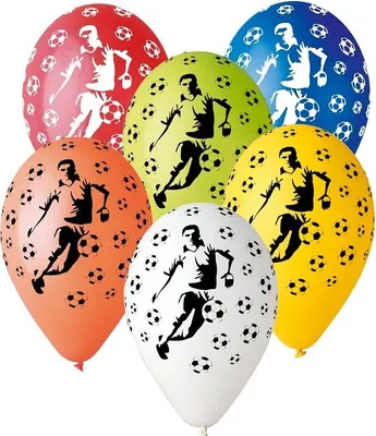 Obrázok produktu pre Futbalové balóny 12" 5ks