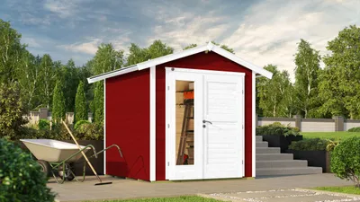 Produktbild von Blackmount 224 A Gr. 1 schwedenrot B x T x H 260 x 233 x 238