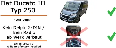 Produktbild von Autoradio Kenwood DMX7722DABS passend für Fiat Ducato III Typ 250 | (Wireless) Apple CarPlay (Wireless) Android Auto