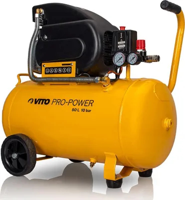 Image de Compresseur d'air Silencieux 50 Litres 10 bar 2,5CV 145 PSI 2.5 CV VITO