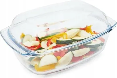 Produktbild von Termisil Rechteckige Auflaufform mit Deckel 5,8 L