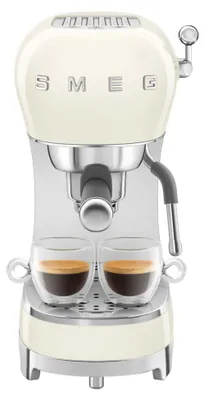 Produktbild von Smeg ECF02CREU Siebträger Espresso-/Kaffemaschine Creme,