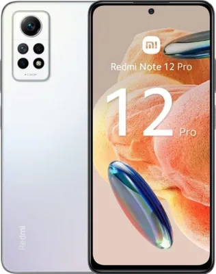Produktbild von Xiaomi Redmi Note 12 Pro 4G 6 GB/128 GB Weiß (Polar White) Dual-SIM 2209116AG