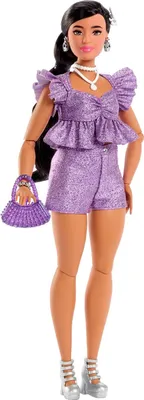 Produktbild von Barbie Deluxe Style im violetten Metallic Outfit