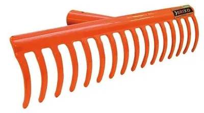 Immagine prodotto di Rastrello senza manico in acciaio da 8 a 18 denti Brixo - 10 denti