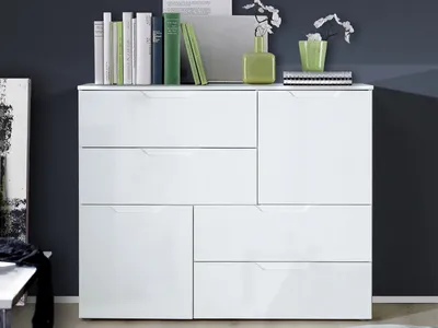 Produktbild von Kommode Anrichte Beistellschrank Highboard Standschrank Schrank "Salinas II"