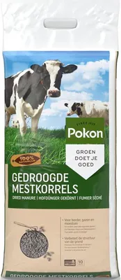 Produktbild von Pokon Natürlicher Dünger Pellets 10kg für die Anwendung im Garten und auf dem Rasen