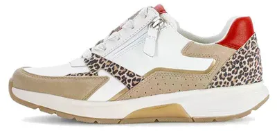 Produktbild von Gabor ROLLINGSOFT Damenschuhe - bequeme Schnür- Halbschuhe weiß