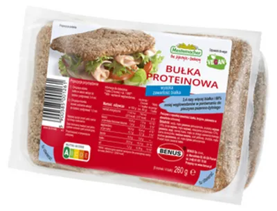 Zdjęcie produktu dla Bułka proteinowa 260 g Mestemacher