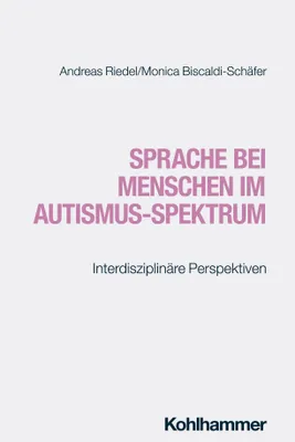 Produktbild von Sprache bei Menschen im Autismus-Spektrum