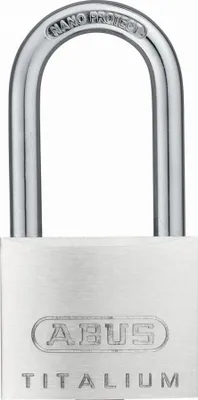 Produktbild von Zylindervorhangschloss 64TI/40HB40 gl Schlosskörper-B.40mm Titalium gl.6411 ABUS
