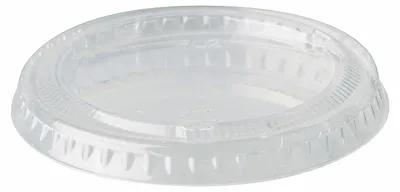 Produktbild von 250x PAPSTAR Deckel für Portionsbecher PLA rund Ø 6 cm transparent