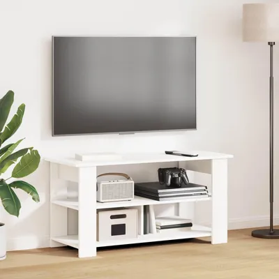 Obrázok produktu pre Maison Exclusive – Stojan na televízor, biely, 100 x 40 x 50 cm