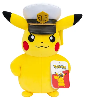 Obrázok produktu pre Pokémon plyšová hračka Captain Pikachu #1 – 20 cm