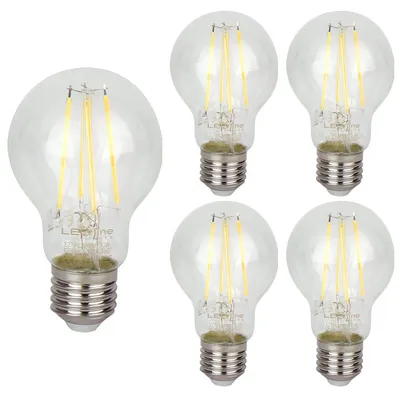 Produktbild von LED Line E27 LED-Lampe A60 10W 1200lm 4000K tralweiß 5 Stück