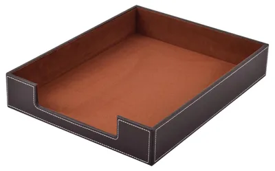 Zdjęcie produktu dla Elegancki skórzany segregator biurowy