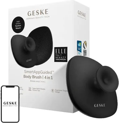 Produktbild von Geske Körperbürste 4 in 1 (grau)