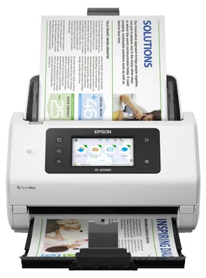 Image de Epson WorkForce DS-800WN Alimentation feuille à feuille de scanner 600 x 600 DPI A4 Blanc
