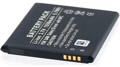 Produktbild von Akku für Samsung GT-I8200N Li-Ion 3,7 Volt 1500 mAh schwarz.