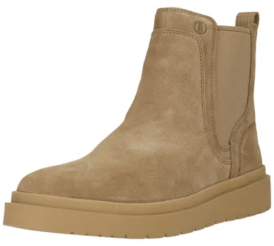 Produktbild von CLARKS Chelsea Boots Polden Easy mit leichter C360 EVA-Sohle 5232 Dark Sand Suede 41,5