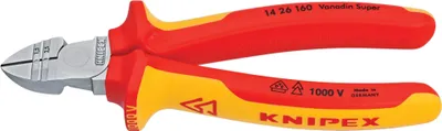 Zdjęcie produktu dla Knipex 14 26 160, Izolacja ochronna, 216 g, Czerwony, Żółty