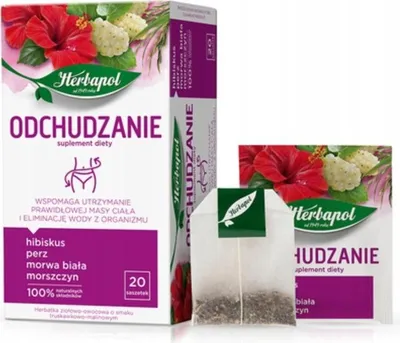 Produktbild von Herbata ziołowa Odchudzająca 20 torebek
