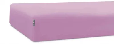 Produktbild von MUMLA Spannbettlaken violett 140x200 cm mit Gummizug