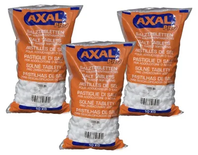 Produktbild von AXAL PRO 3x10kg Salztabletten Regeneriersalz Wasserenthärtung Wasserenthärter