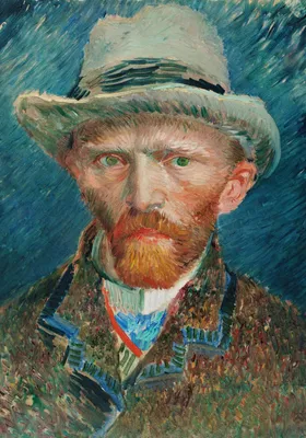 Zdjęcie produktu dla Plakat 70x100cm Self-Portrait 4, Van Gogh Vintage do Salonu