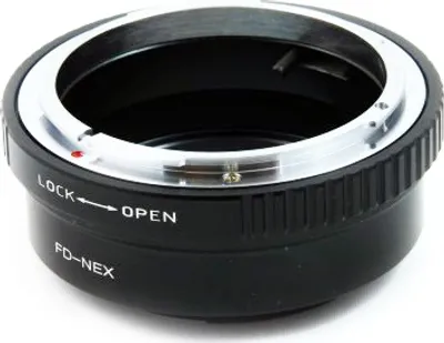 Zdjęcie produktu dla Adapter SONY NEX [E]  na CANON [FD] / 010254