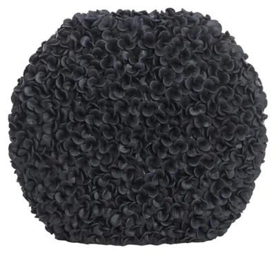 Image de Vase PHYLIA en plastique noir mat – 52x23x46,5 cm