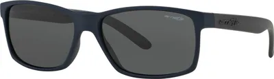 Obrázek produktu pro Arnette SLICKSTER AN 4185 MATTE DARK BLUE GREY/GREY 59/16/145 Pánské sluneční brýle Sluneční brýle