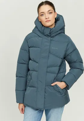Produktbild von Mazine Winter-Jacke warme Designer Wanda Jacket steel blue M (Damen)