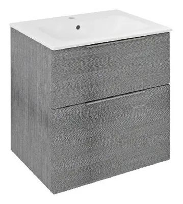 Imagen del producto de Sapho CIRASA, mueble bajo, 59,2 x 64 x 46 cm, color roble plateado
