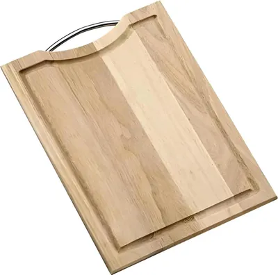 Produktbild von Holzschneidebrett Bambusfolie braun 40 cm x 30 cm