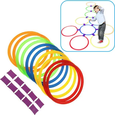 Produktbild von Himmel und Hölle,Himmel und Hölle-Spielzeug,Kindersensorik,Himmel und Hölle-Reifen,Kinderspielzeug