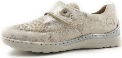 Productafbeelding van Rieker Komfort slipper, halfhoge schoen, extra breed, model 48951-90