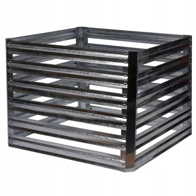 Obrázek produktu pro Kompostér Kovový kompostér z kovového pletiva Kompostér na kuchyňský odpad 93x93x70 cm
