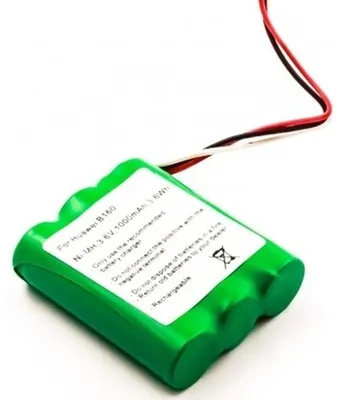 Produktbild von CoreParts MBXHU-BA0001, Akku, Huawei, Schwarz, Nickel-Metallhydrid (NiMH), 1000 mAh, 3,6 V
