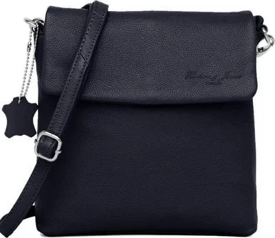 Produktbild von Solidchoice – Designertasche für Damen, aus echtem Leder, in Dunkelblau