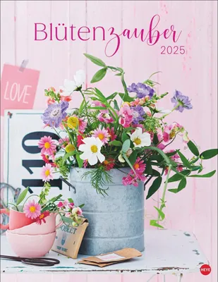Produktbild von Blütenzauber Posterkalender 2025