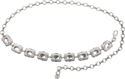 Produktbild von Kettengürtel Marisa im edlen Design mit großem Strass Stein von collezione alessandro