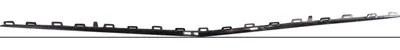 Image de DIEDERICHS 1618165 Baguette décorative/de protection, pare-chocs avant pour MERCEDES-BENZ CLASSE E (W213) 2021-2023