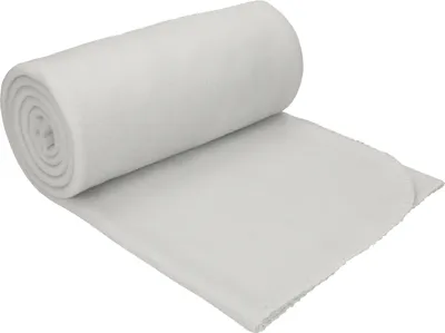 Produktbild von Betz Fleecedecke 130x170 cm 180g/m² – weiche Wohndecke & Kuscheldecke – Flauschige SofadeckeTagesdecke – Leicht, wärmend & pflegeleicht –  silbergrau
