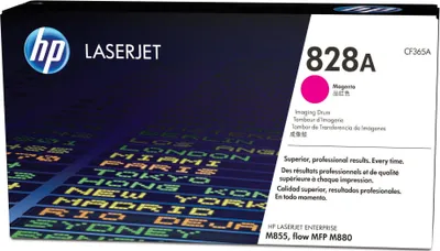 Produktbild von HP 828A Magenta LaserJet Image Drum, Laser, Magenta, 603 x 168 x 327 mm, 2.85 kg, 603 x 168 x 327 mm, 15 bis 27 °C