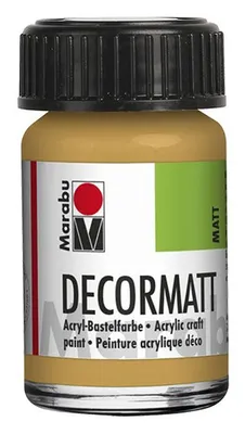 Obrázok produktu pre Marabu 1401 39 784 Decormatt Acryl, metalický zlatý 784, 15 ml