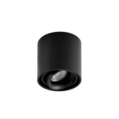 Produktbild von Arcchio Downlight Walza, schwarz, Metall, Ø 9 cm, GU10